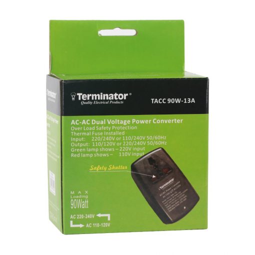 Terminator AC-AC Dual Voltage Power Converter - TACC 90W-13A Terminator AC-AC Dual Voltage Power Converter - TACC 90W-13A